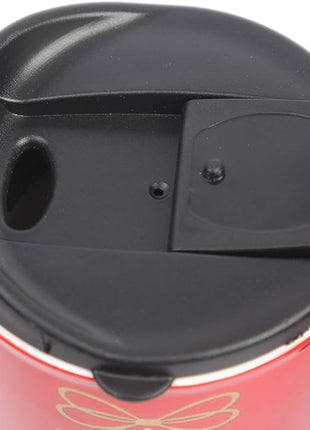 Topadorn Christmas Ceramic Mug Coffee Cup with Sealed Lid and Matched Gift Box Latte Mug 17oz(Snowflake)