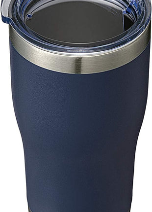HASLE OUTFITTERS 20 oz Tumbler Bulk, Stainless Steel Tumblers with Lid, Vacuum Insulated Tumbler, Double Wall Powder Coated Cup, coffee mugs, Navy Blue, 1 Pack