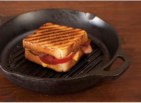 Lodge Cast Iron Grill Pan, 10.25-inch