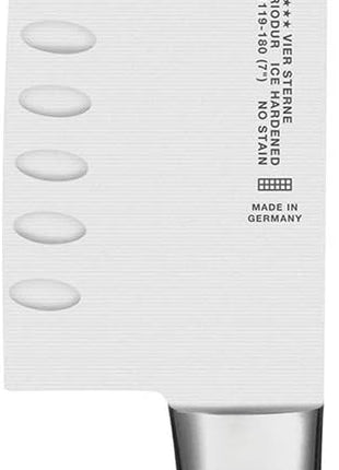 ZWILLING Four Star 7-inch Hollow Edge Santoku Knife