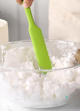 5 Pcs Silicone Jar Spatulas,Sourdough Spatula with Long Handle,Cake Cream Butter Spatulas(5 Pcs)