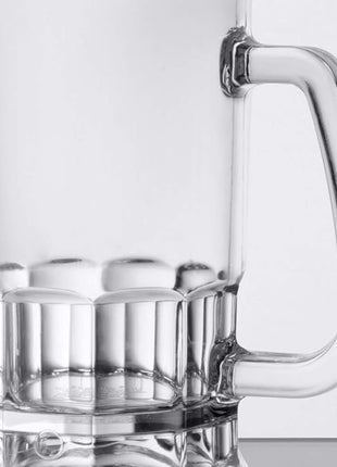 G.E.T. Shatter-Resistant Plastic Beer Mug / Stein, 20 Ounce, BPA Free, 00085-1-SAN-CL-EC, Pack of 4