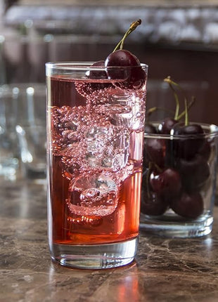 Anchor Hocking Heavy Base Drinking Glasses Set, 12 oz Tumbler Glasses, Set of 12