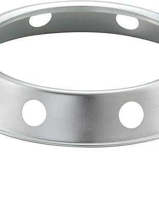 Winco Zinc Plated Wok Ring Stand, 8-Inch,Steel,Medium
