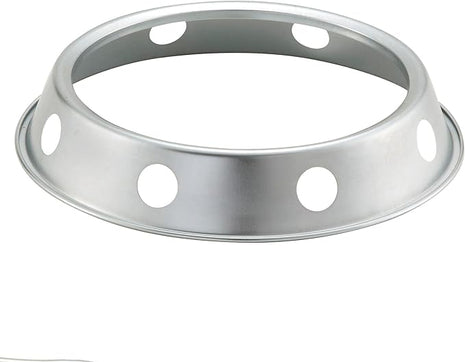 Winco Zinc Plated Wok Ring Stand, 8-Inch,Steel,Medium