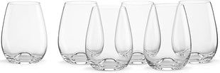 Lenox Tuscany Classics Stemless Glass Set, Buy 4 Get 6, 2.6 LB, Clear