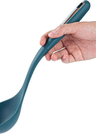 Restaurantware-Met Lux Kitchen Utensil Set, 1 Silicone Utensil Set - Consists 6 Pieces, High-Heat Tolerance, Teal Silicone Kitchen Utensils, For No-Stick Cookware