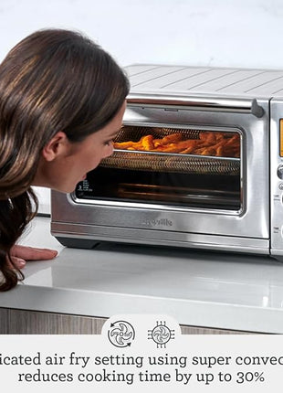Breville BOV860BST Smart Oven Air Fryer and Convection Oven, Black Stainless Steel