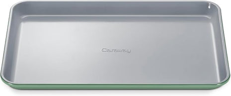 Caraway Non-Stick Ceramic Baking Sheet - Naturally Slick Ceramic Coating - Non-Toxic, PTFE & PFOA Free - Perfect for Baking, Roasting, and More - Medium (15" x 10") - Sage