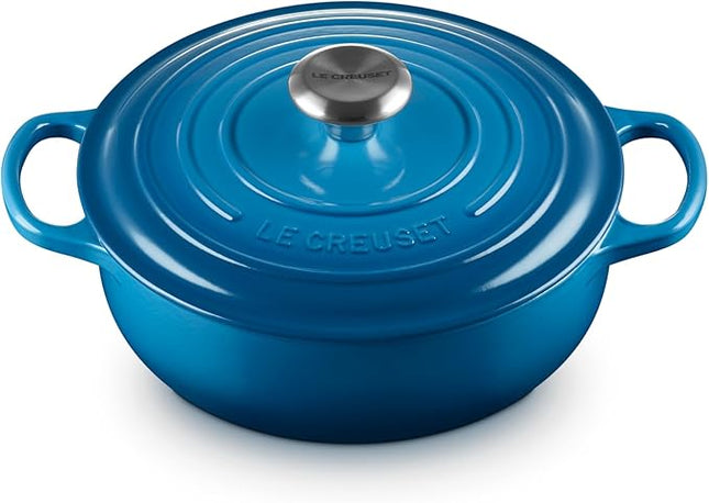 Le Creuset Enameled Cast Iron Signature Sauteuse Oven, 3.5 qt., Marseille