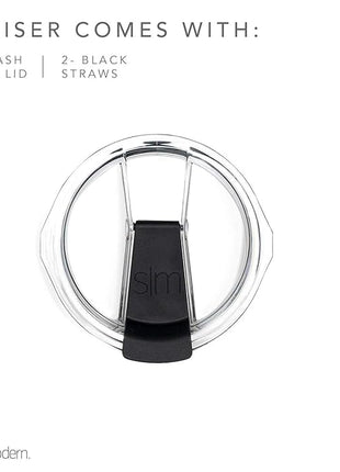 Simple Modern Officially Licensed Collegiate Southern Jaguars Tumbler with Straw and Flip Lid | Insulated Stainless Steel 30oz Thermos | Cruiser Collection | Southern University