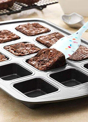 Silicone Spatula Set 6 Piece Heat Resistant Rubber Spatulas Set for Baking Cooking and Mixing Kitchen Utensils Seamless One Piece Spatula with Stainless Steel Core Nonstick Dishwasher Safe