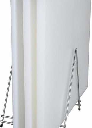 Winco Heavy-Duty Plastic Cutting Board, 12" x 18" x 3/4", White