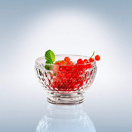 Villeroy & Boch Boston Colored Individual Bowl, Clear, 4.5" Diamond Faceted Crystal