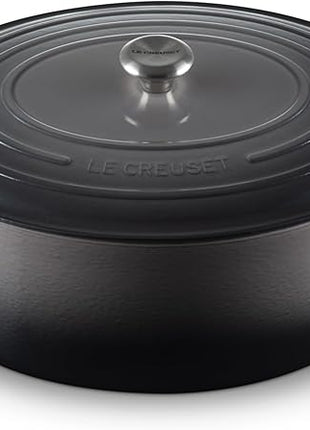 Le Creuset Enameled Cast Iron Signature Oval Dutch Oven, 15.5 qt., Oyster