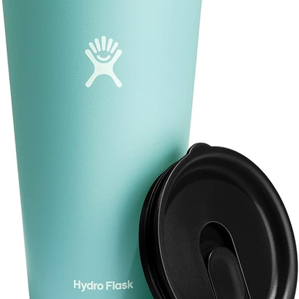Hydro Flask All Around Tumbler Press-in Lid, Insulated Travel Mug, Stainless Steel Coffee Cup 28 Oz Dew