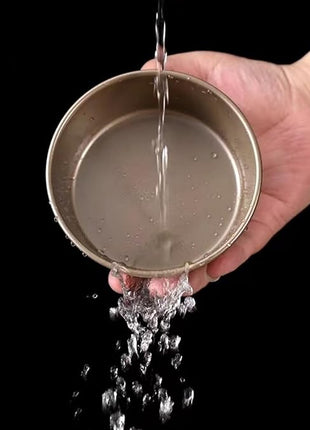 4 Inch Air Fryer Pan, Mini Pie Tart Tins, Jumbo Muffin Cupcake Mold 3PCS Non-Stick Hamburger Bun & Egg Baking Set, Individual Pazookie and Cake Pans for Air Fryers