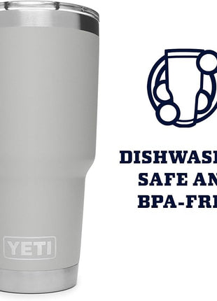 YETI Rambler 30 oz Stainless Steel Vacuum Insulated Tumbler w/MagSlider Lid