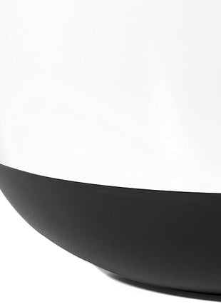 OXO Good Grips 3- Piece Plastic Mixing Bowl Set, 2500 ml,White/Black