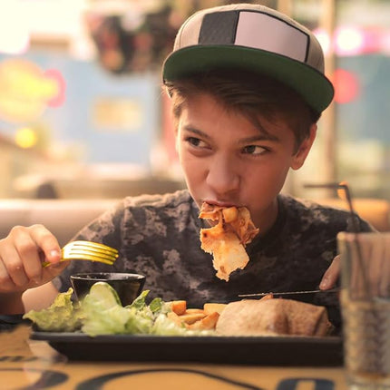 Set of 12, Gold Plated Stainless Steel Dinner Forks and Spoons, findTop Heavy-duty Forks (8 Inch) and Spoons (7 Inch) Cutlery Set- Gold