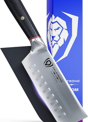 Dalstrong Nakiri Knife - 6 inch - Phantom Series - Japanese High-Carbon AUS8 Steel - Pakkawood Handle - Vegetable Kitchen Knife - Sheath Included