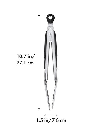 OXO Good Grips 9 Inch Stainless Steel Locking Tongs