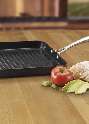Cuisinart GG30-20 GreenGourmet Hard-Anodized Nonstick 11-Inch Square Grill Pan