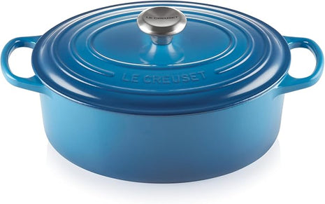 Le Creuset Enameled Cast Iron Signature Oval Dutch Oven, 5 qt, Marseille