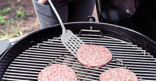 Zulay Kitchen Stainless Steel Slotted Turner - 14.8” Heat-Resistant Metal Spatula for Cooking, Frying & Grilling - Durable, Rust-Proof & Dishwasher Safe Kitchen Utensil for Everyday Use