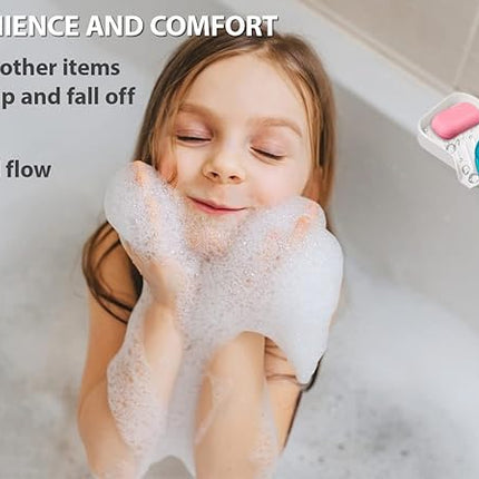 1 Pc Cream Silicone Sponge Holder | Sink Tray for Dish Sponges and Soap Organization | 9.45 x 5.51