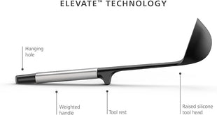 Joseph Joseph Elevate Silicone Ladle with Integrated Tool Rest
