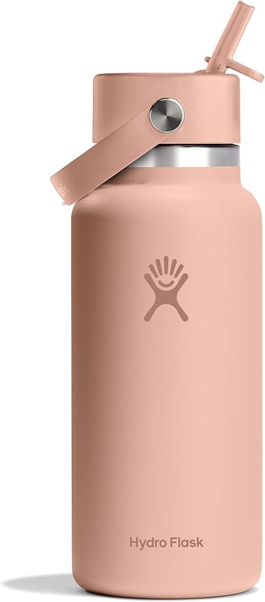 Hydro Flask 32 Oz Wide Mouth Flex Straw Cap Seacliff