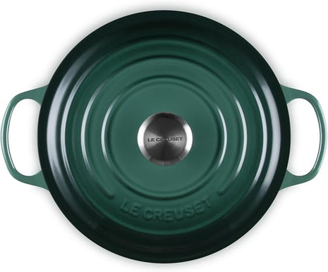 Le Creuset Enameled Cast Iron Signature Round Dutch Oven, 5.5 qt., Artichaut