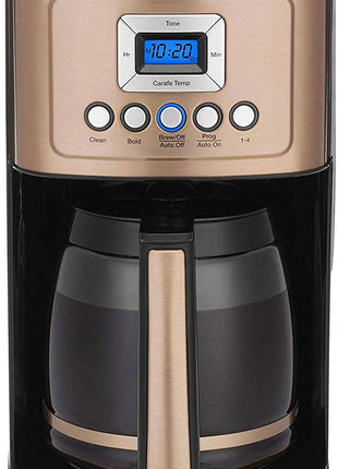 Cuisinart Coffee Maker, 14-Cup Glass Carafe, Fully Automatic for Brew Strength Control & 1-4 Cup Setting, Stainless Steel, DCC-3200CP, Copper