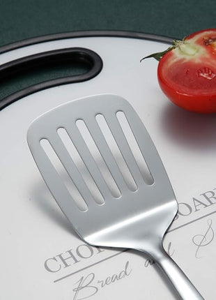 Stainless Steel Spatulas, Berglander Slotted Turner, Metal Turner For Cooking, Kitchen For Nonstick Cookware, Barbecue Spatulas, Dishwasher Safe, Easy to Clean