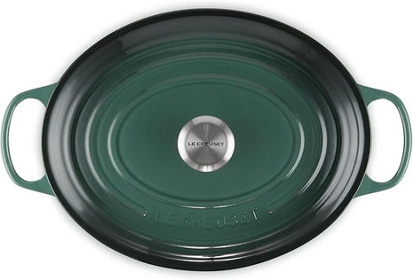 Le Creuset Enameled Cast Iron Signature Oval Dutch Oven, 8 qt., Artichaut