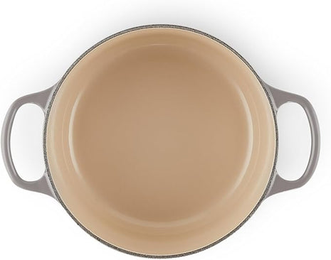 Le Creuset Enameled Cast Iron Signature Round Dutch Oven, 2 qt., Oyster