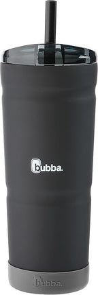 Bubba Vacuum Insulated Stainless Steel Tumbler with Straw and Bumper Envy S 24oz. Rubberized 2 Pack Tutti Fruity & Licorice
