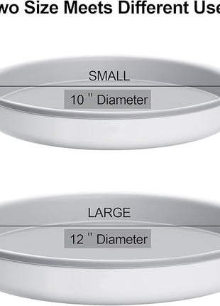 JOYMOOP Microfiber Cleaning Cloth, 5 PCS Kitchen Towels(10" x 10"), Absorbent Streak Free Lint Cleaning Cloths, Reusable and Washable Dish Rags with 12" and 10" Lazy Susan Organizer