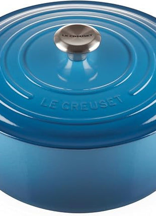 Le Creuset Enameled Cast Iron Signature Round Dutch Oven, 7.25 qt., Marseille