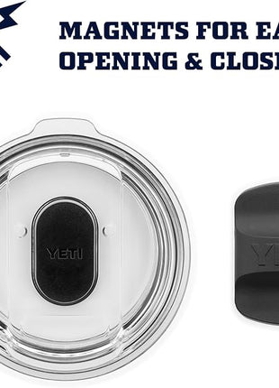 YETI Rambler 10 oz Wine Tumbler, Vacuum Insulated, Stainless Steel with MagSlider Lid, King Crab