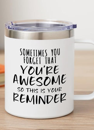 NOWWISH Gifts for Women, Inspirational Gifts, Thank You Appreciation Birthday Gifts for Coworker, Teacher, Mom, Wife, Sister - White