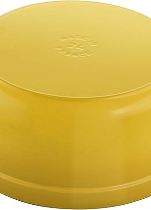 Staub Cast Iron 4-qt Round Dutch Oven - Citron