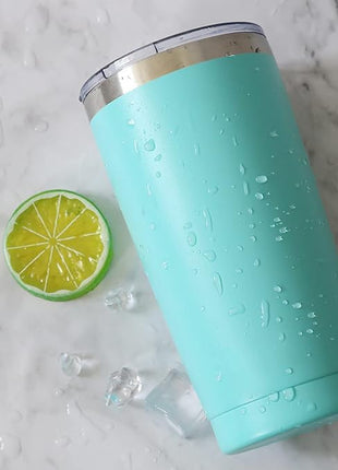 8 Pack 20oz Tumbler Vacuum Insulated Travel Mug with Lids, Stainless Steel Double Wall Bulk Cup for Home, Office, Outdoor Suitable for Vehicle Cup Holders(Assorted Colors)