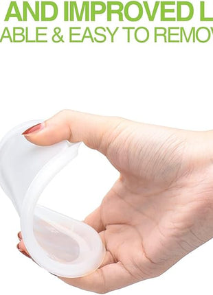 Glotoch Express 16oz Plastic Food Containers with Lids, Airtight and Leakproof Deli Cups, BPA-Free, Microwave/Freezer/Dishwasher Safe, 240 Pack