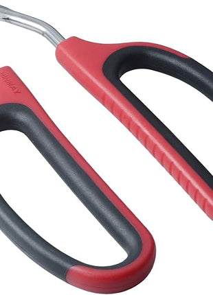 Extra Long Scissor Tongs 16-Inch Stainless Steel Barbecue Grilling Tongs