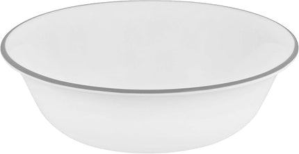 Corelle Mystic Gray Chip and Break Resistant Dinner Set for 4 Person, Grey, 12-Piece