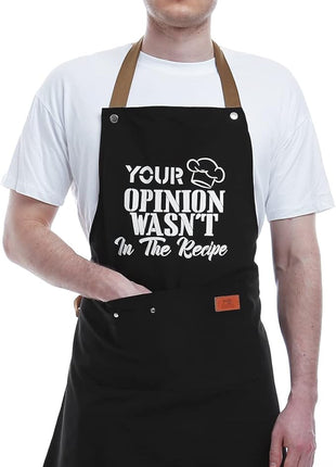 REHAVE Gifts For Men, Women, Father's Day Gifts, Gifts for Dad, Husband, Boyfriend, Brother, Mom, Wife, Girlfriend, Unique Birthday Gifts, Humor Apron for friends,Bff, Kitchen Chef Aprons Baking Gifts