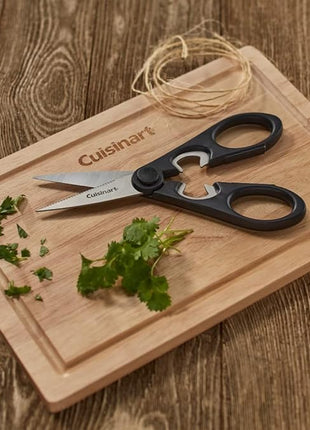 Cuisinart Shears, 8 Inch Kitchen Scissors, Black (Pack of 3)