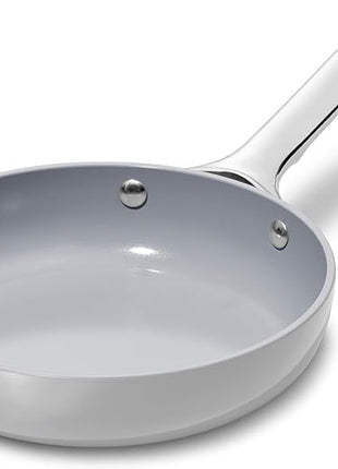 Caraway Nonstick Ceramic Mini Fry Pan (1.05 qt, 8") - Non Toxic, PTFE & PFOA Free - Oven Safe & Compatible with All Stovetops (Gas, Electric & Induction) - Gray